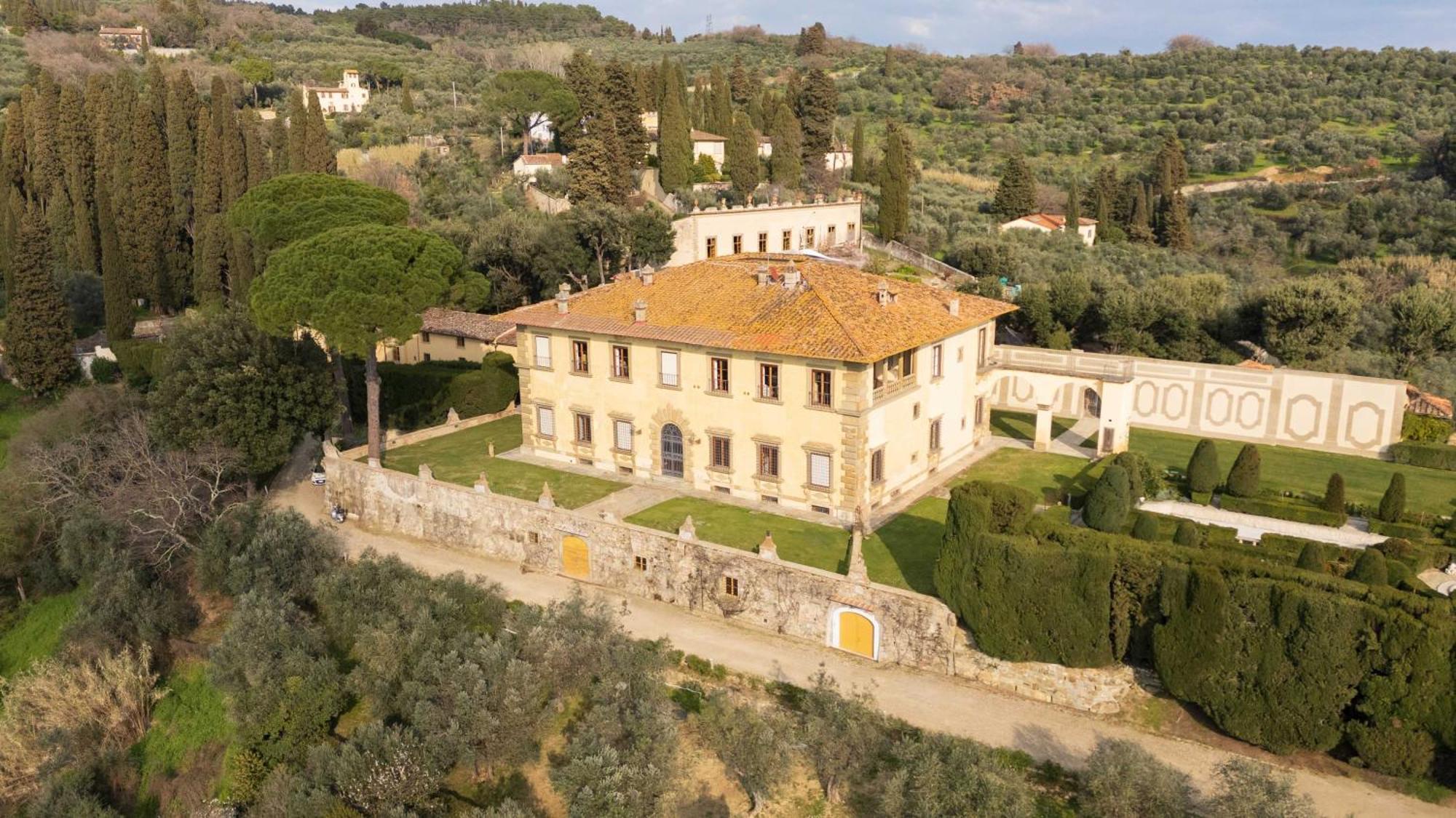Villa Gamberaia Settignano ภายนอก รูปภาพ