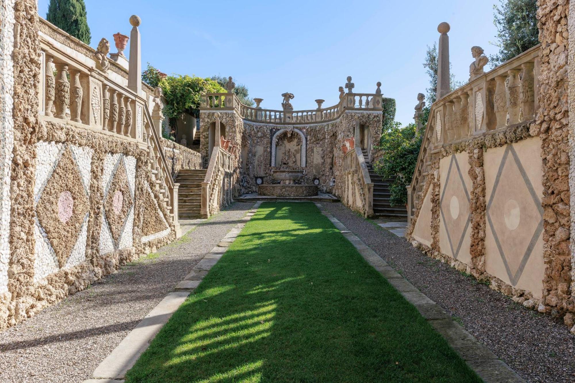 Villa Gamberaia Settignano ภายนอก รูปภาพ