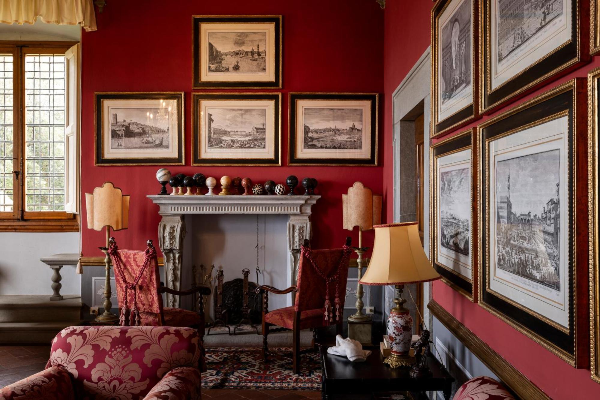 Villa Gamberaia Settignano ภายนอก รูปภาพ